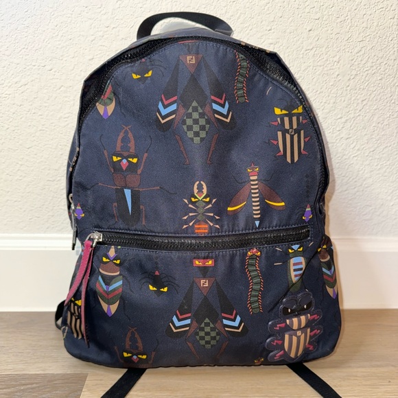 Fendi Other - FENDI NYLON SUPER BUGS BACKPACK